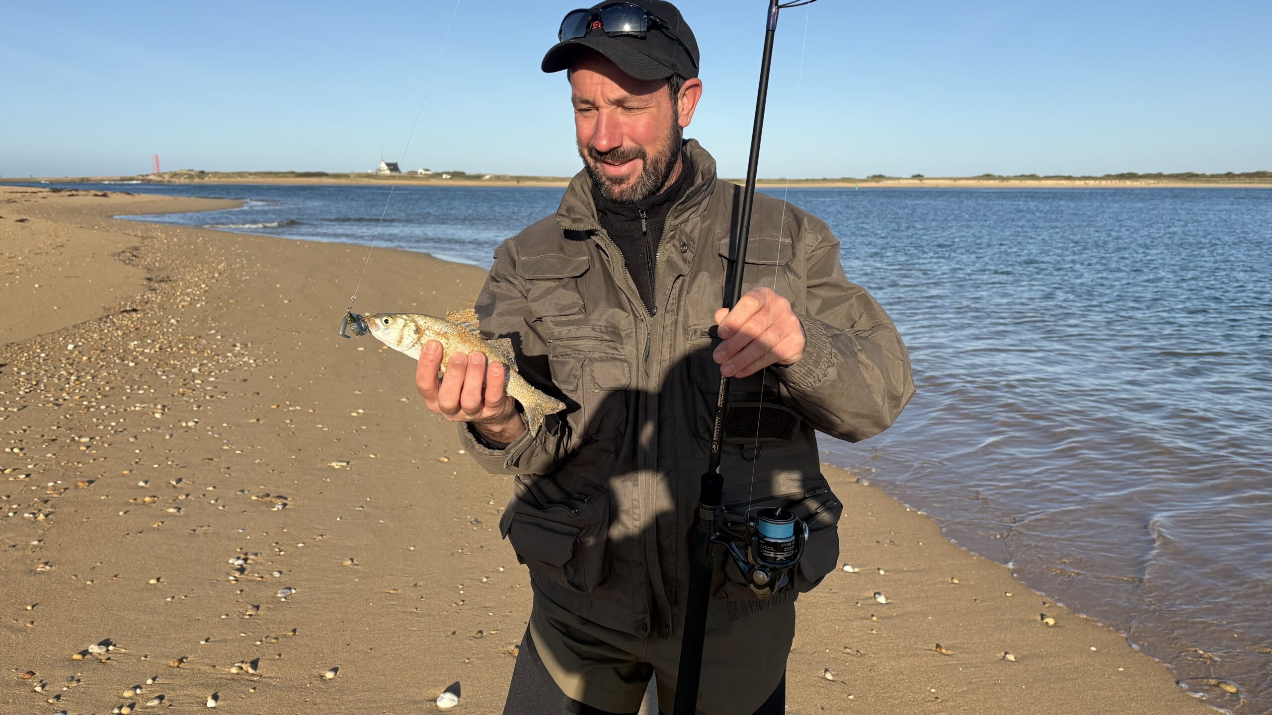 Fabrice avec son premier bar avec Pesk'anim etel